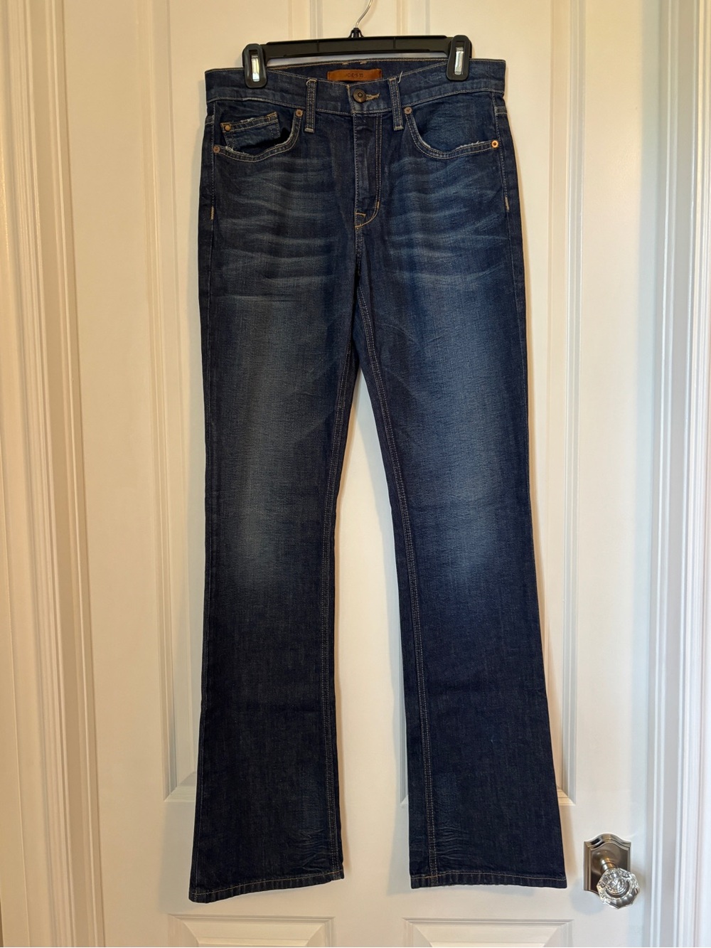 Joe's Jeans Women's Straight Leg Dark Wash Blue Jeans